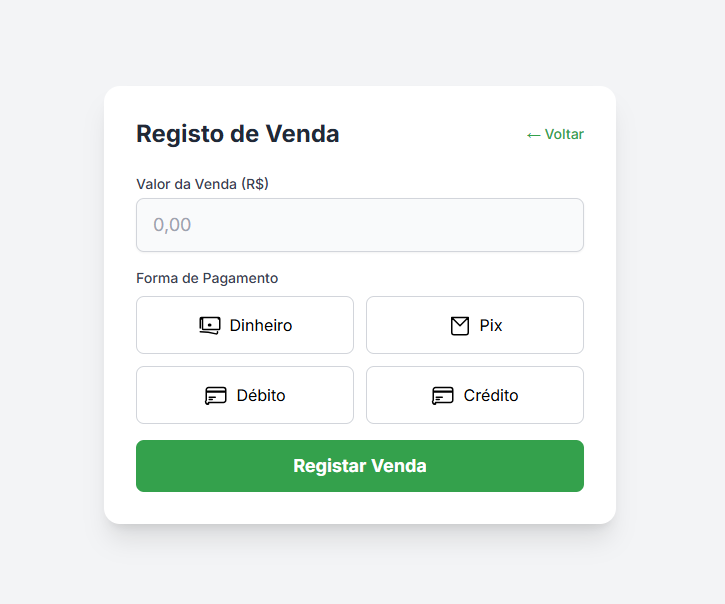 VendaFácil POS — caixa rápido com livro-caixa digital